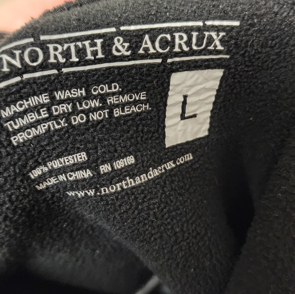 North and Acrux Adult Large Blue Mountain College Toppers Full Zip Fleece Jacket - Picture 8 of 9